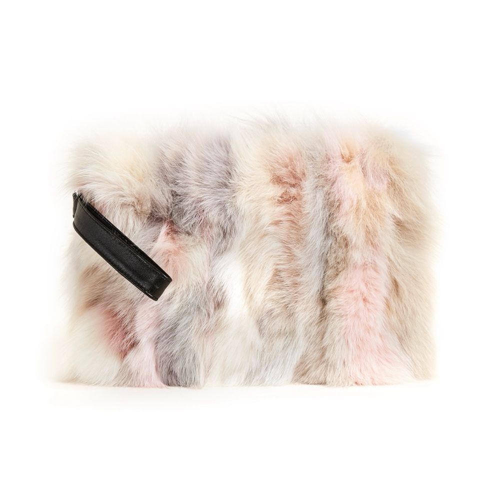 Jocelyn | Genuine Fox Fur Clutch  *NWT* - Picture 6 of 10